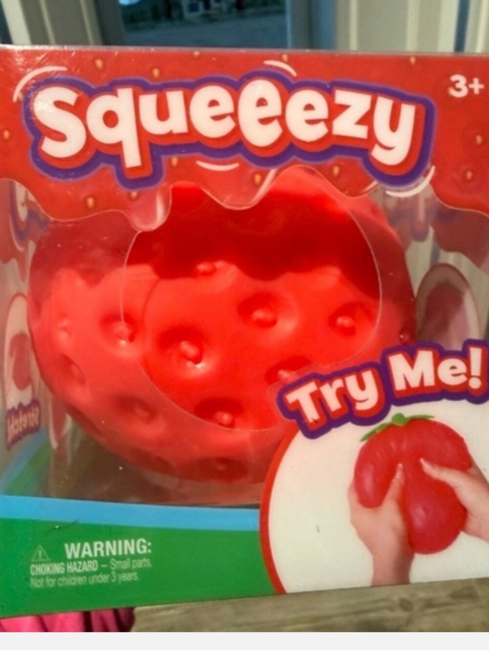 NEW Squeeezy Strawberry by Sunny Days Squish Toy Viral
